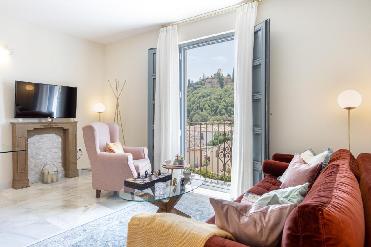 Apartamento Inolvidables Vistas A La Alhambra, Granada Exterior foto