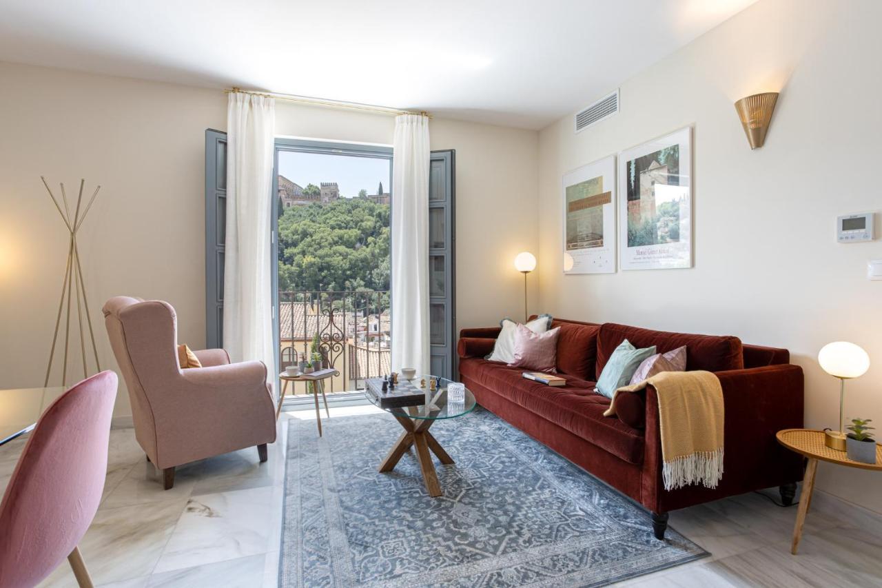 Apartamento Inolvidables Vistas A La Alhambra, Granada Exterior foto
