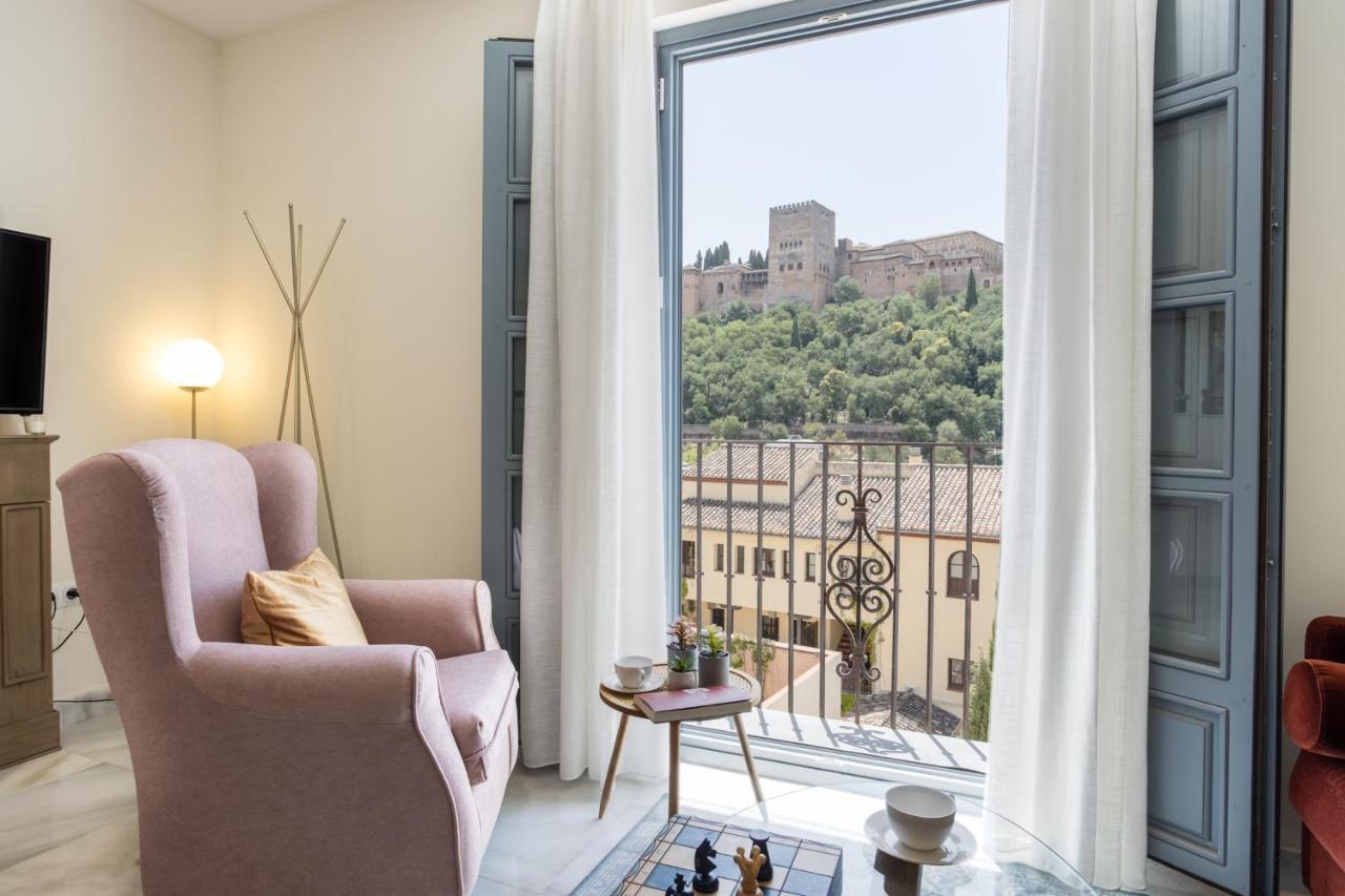 Apartamento Inolvidables Vistas A La Alhambra, Granada Exterior foto